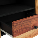 TV Cabinet 105x33.5x46 cm Solid Wood Acacia&Engineered Wood 351959