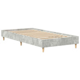 Bed Frame Concrete Grey 203 x 93 x 25 cm Engineered Wood 861051