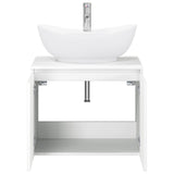 Bathroom Furniture Set White Engineered Wood 3404340