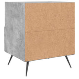 Bedside Cabinets 2 pcs Concrete Grey 40x35x47.5 cm Engineered Wood 827381