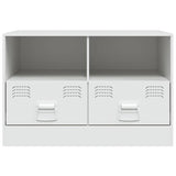 TV Cabinets 2 pcs White 67x39x44 cm Steel 841750