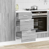 Bottom Cabinet Lyon Grey Sonoma 40x46x81.5 cm Engineered Wood 854216