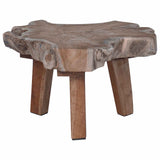Bedside Table Brown 40 x 40 x 25 cm Solid Reclaim Wood 42012359
