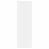 Wall Shelf White 85x16x52.5 cm Engineered Wood 801418