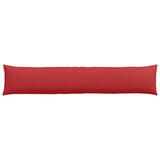 Sofa Pillows 2 pcs Red 200 x 40 cm Fabric 42013880