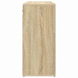 Shoe Cabinet Sonoma Oak 77.5 x 30 x 67 cm Engineered Wood 808714