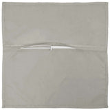 Cushion Cover 6 pcs HOUTEN Grey 80 x 80 cm Polyester 921724