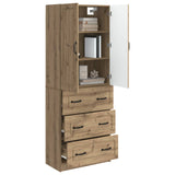 Cabinet Set 2 pcs Artisan Oak 66 x 34.5 x 87 cm Engineered Wood 3416969