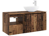 Bathroom Furniture Set 2 pcs Old Wood Engineered Wood 3404032