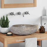 Sink Grey 40x12 cm Marble 149158
