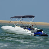 3-bow Bimini Top with Sidewalls 183xx137 cm 94819