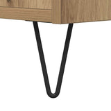 Coffee Table Artisan Oak 80 x 80 x 36.5 cm Engineered Wood 881667