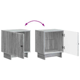 Bedside Cabinet 2 pcs Grey Sonoma 43 x 34.5 x 50 cm 893888