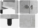 Bathroom Vanity Unit Concrete Grey 60 x 35 x 60 cm 889378