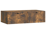 Wall-Mounted TV Cabinet Smoked Oak 78.5 x 41 x 30 cm 898010