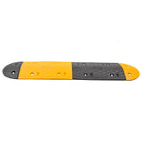 Speed Hump Yellow&Black 129x32.5x4 cm Rubber 153105