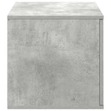 Storage Cabinet 2 pcs Concrete Grey 118 x 41 x 40 cm 866662
