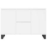 Sideboard White 101.5x35x70 cm Engineered Wood 827212