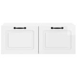 Wall-Mounted TV Cabinet High Gloss White 78.5 x 41 x 30 cm 899369