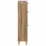Shoe Cabinet ALKMAAR 78 x 24 x 103 cm Engineered Wood 896224