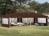 Pop-up Party Tent 575 x 289 x 245 cm Brown 42019797