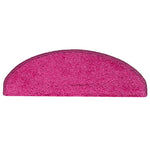 ZNTS Carpet Stair Treads 15 pcs Pink 65x21x4 cm 322381