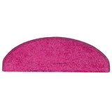 Stair Mats 15 pcs 65x21x4 cm Pink Half Round Large 322381