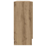 Sideboard Artisan Oak 120x30.5x70 cm Engineered Wood 856165