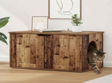 Cat House Old Wood 85 x 55 x 50.5 cm Engineered Wood 8000723