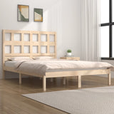 Bed Frame without Mattress 120x200 cm Solid Wood Pine 3104473