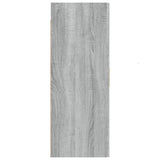 Hanging Wall Cabinet Grey Sonoma 69.5x34x90 cm 817382