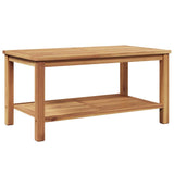 Coffee Table Brown 90 x 50 x 45 cm Solid teak wood 42002309