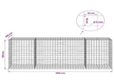Gabion with 5 mm Wire and 10x10 cm Mesh 400x100x150 cm 3465338