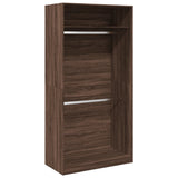 Wardrobe Brown Oak 100x50x200 cm Engineered Wood 3307807