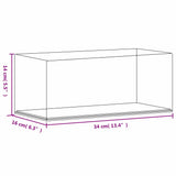 Display Box Transparent 34x16x14 cm Acrylic 154901