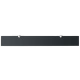 Floating Shelves 2 pcs Glass 80x10 cm 8 mm 3051507
