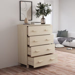 Sideboard HAMAR Honey Brown 79x40x103.5 cm Solid Wood Pine 340424