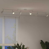 Ceiling Spotlight White 176.5 x 12.5 x 13.5 cm Metal 4108216