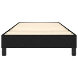 Box Spring Bed Frame Black Single Fabric 3121165