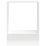 Oven Cabinet Kalmar White Engineered Wood 853517