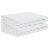 Mattress Protector 2 pcs 200 x 200 cm Waterproof White 42056731