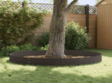 Lawn Edging 20 pcs 100 x 30 cm Steel Black 8008624