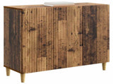 Sideboard Old Wood 89 x 34.5 x 80 cm Engineered Wood 894653