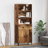 Highboard Old Wood 69.5 x 34 x 180 cm Engineered Wood 3415644