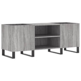 Record Cabinet Grey Sonoma 121x38x48 cm Engineered Wood 831690