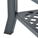 Coffee Table Green 90x60x46 cm Plastic 48794