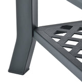 Coffee Table Green 90x60x46 cm Plastic 48794