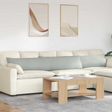 Sofa Pillows 2 pcs Light Grey 200 x 40 cm Corduroy Fabric 42013885