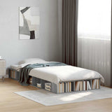 Bed Frame without Mattress Grey Sonoma 90x200 cm 3280522