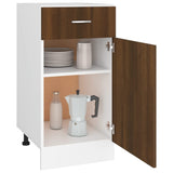 Drawer Bottom Cabinet Lyon Brown Oak 40x46x81.5 cm Engineered Wood 815572
